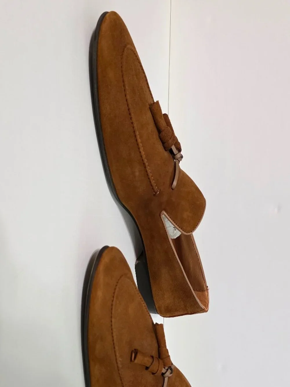 Zara tan suede